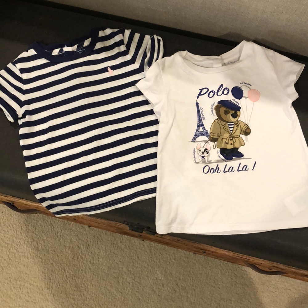 Two Ralph Lauren shirts